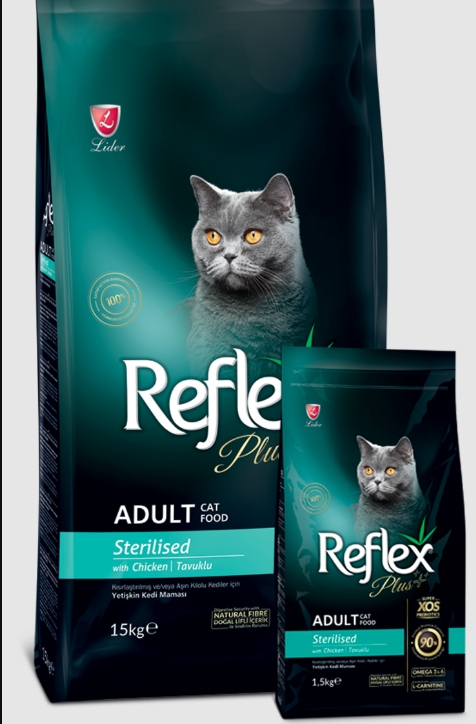 Reflex Plus Sterilised Adult Cat Food with Chicken - Reflex