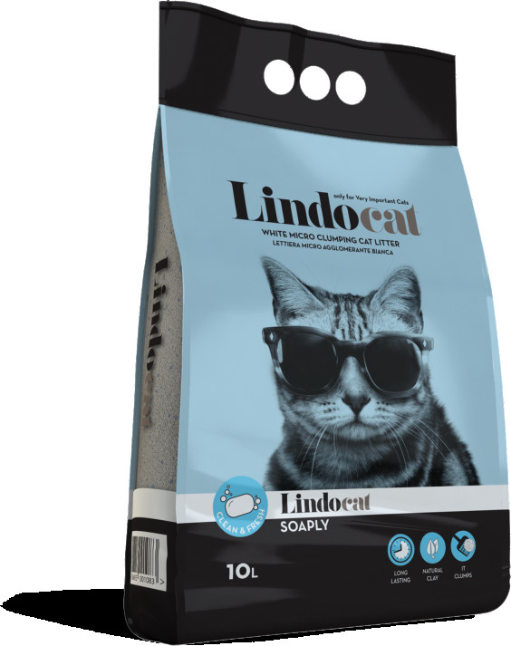 LITIERE PRESTIGE (savon de marseille) COMPACT 5L - LINDOCAT