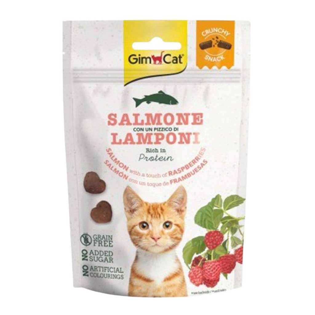 Gimcat Crunchy Snacks Salmon W/Raspberry 50G