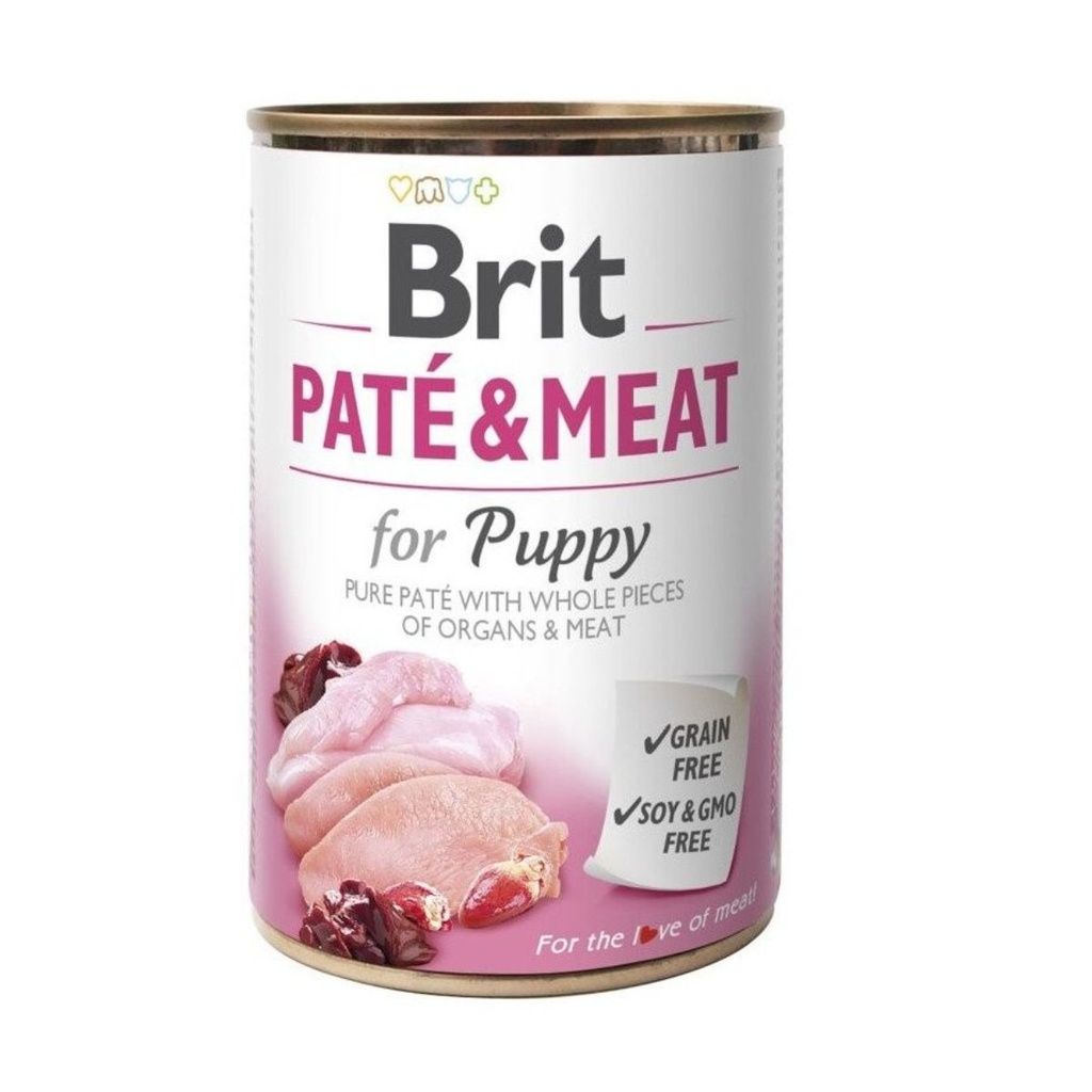 Brit Pâté & Meat pour chiot 400 g