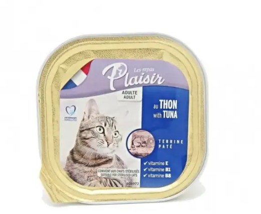 Barquettes Plaisir Chat Adult au Thon 100g