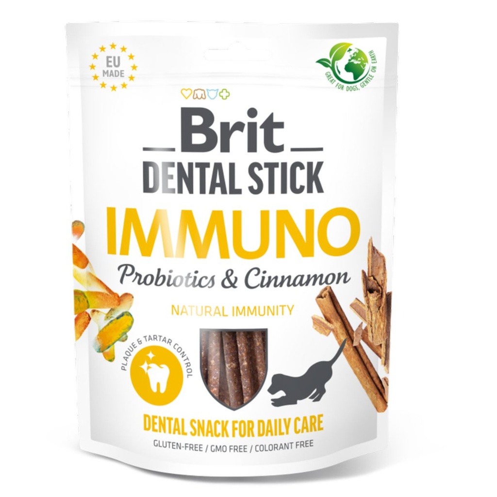 Brit dentaire Stick Probiotiques & Cannelle, 251 g
