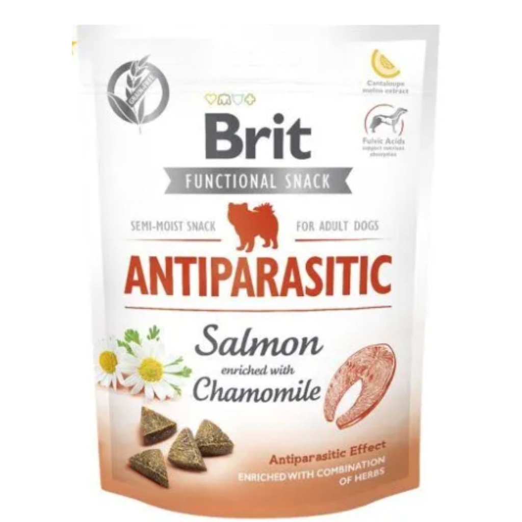 Brit Care Dog Functional Snack Antiparasitic Salmon 150g