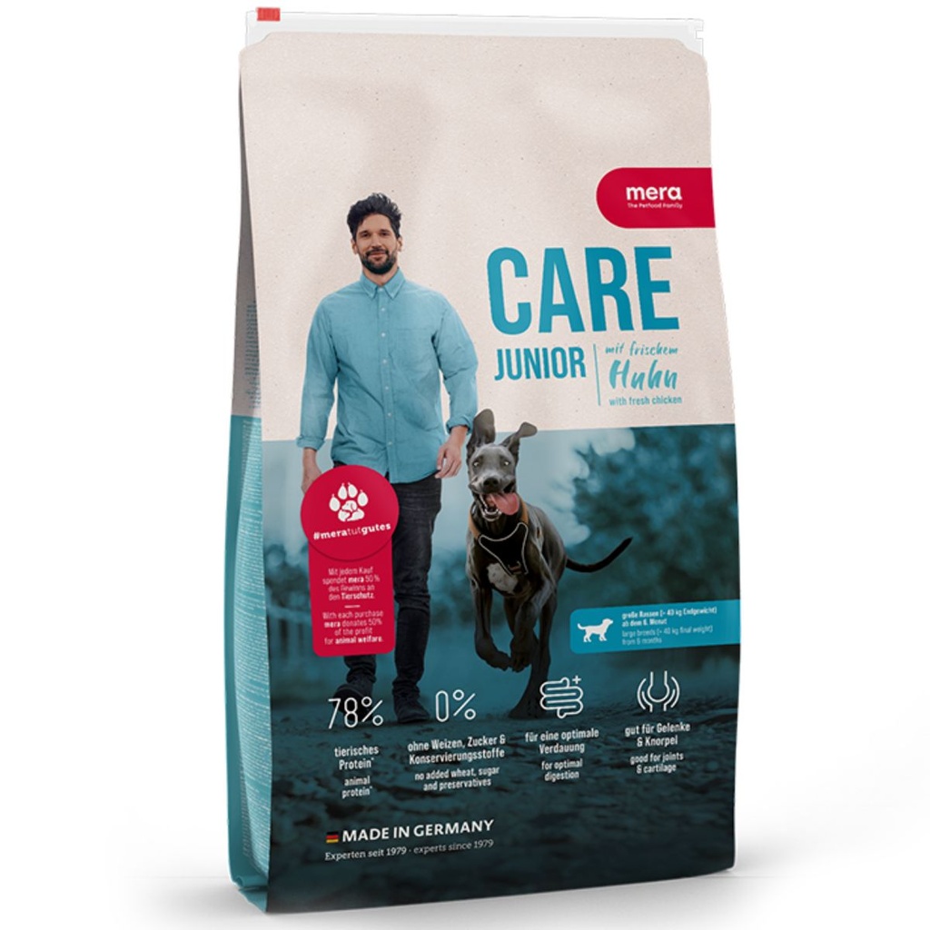 MERA Croquettes Care Junior pour Chiot (4kg)