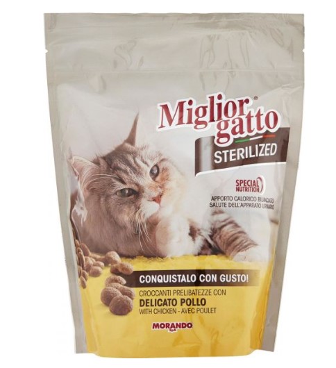 Milgior Chat Croccantini Au Poulet 400 Gr