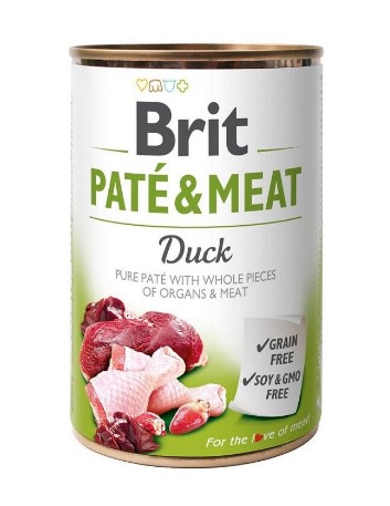 Brit Pâté pour chien à base de canard 400 g