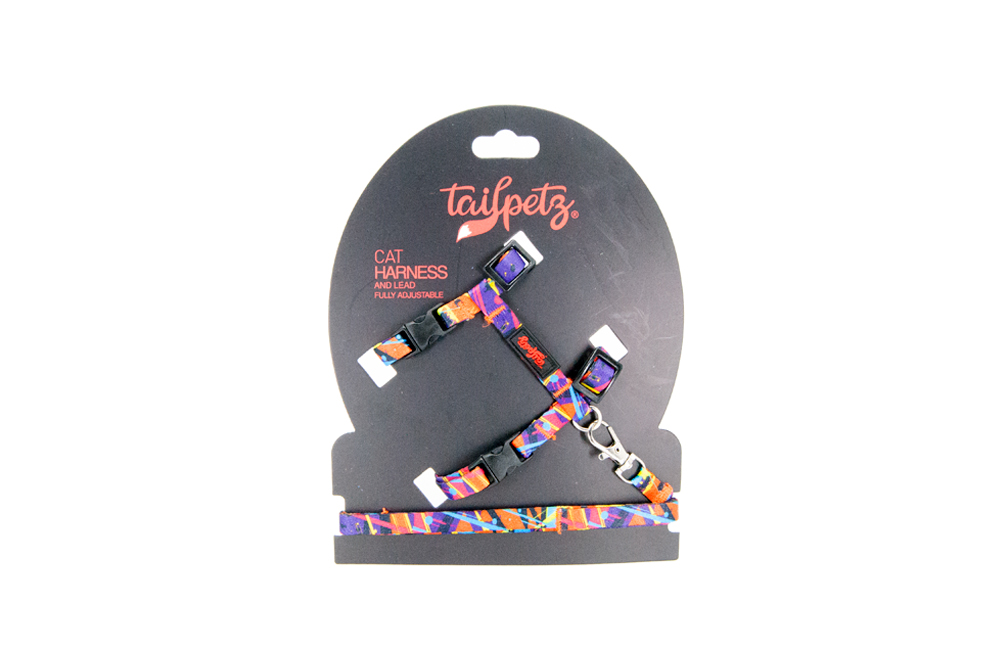 Harnais pour chat Splash design moderne