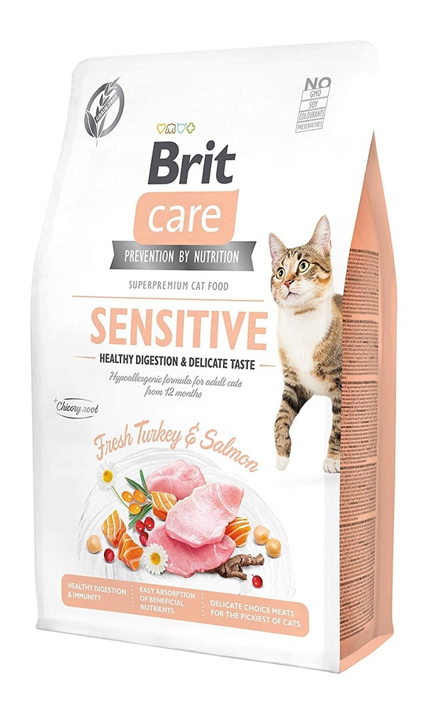 Brit Care Chat Sans Céréales Stérilisé Sensible 400 g