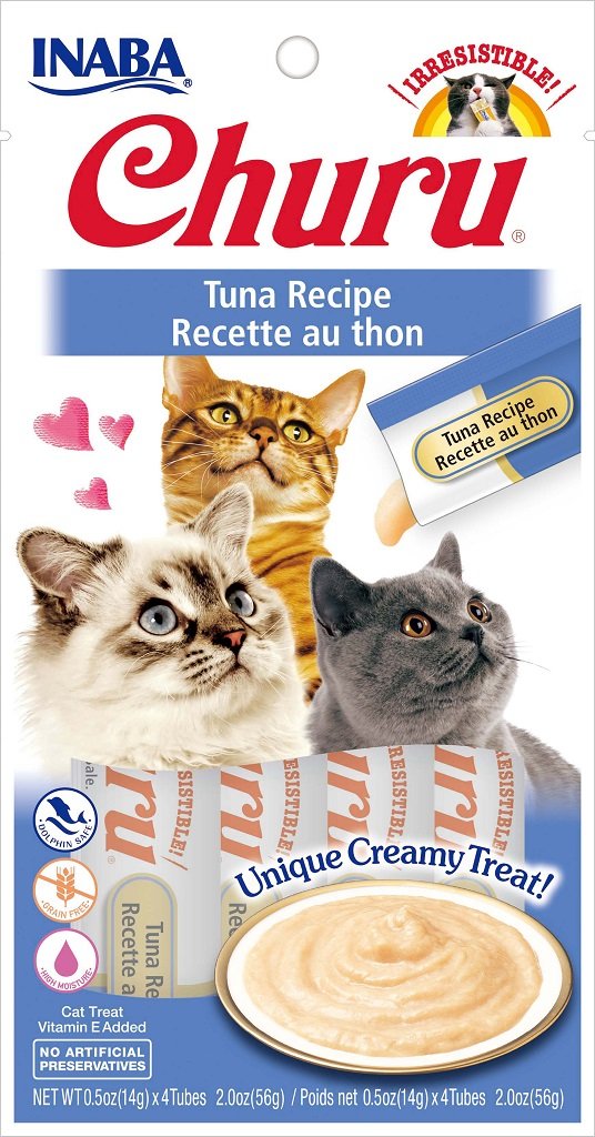 Churu recette au thon 56g pour chat