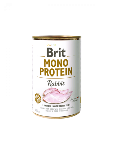 BRIT Aliment Humide Chien MONO PROTÉINE – LAPIN 400 G
