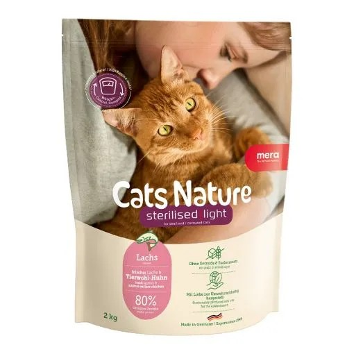 Mera Cat Nature Stérilisé / Poulet léger 2 kg