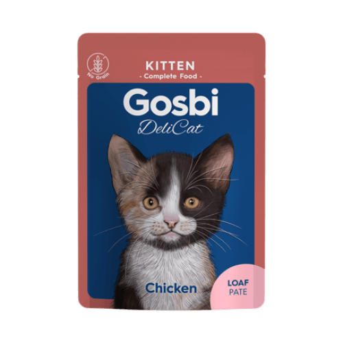 Gosbi DELICAT Aliment Humide Chat Kitten Chicken Loaf 70 G