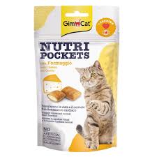 Gimcat Nutri Pockets With Cheese 60Gr
