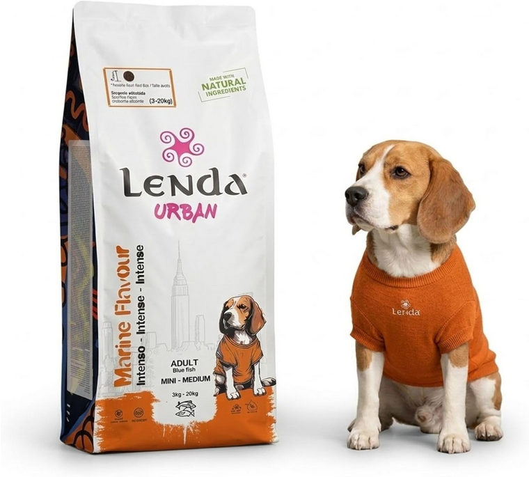 Lenda Urban Marine Flavour - Poisson bleu 2kg Mini-Medium