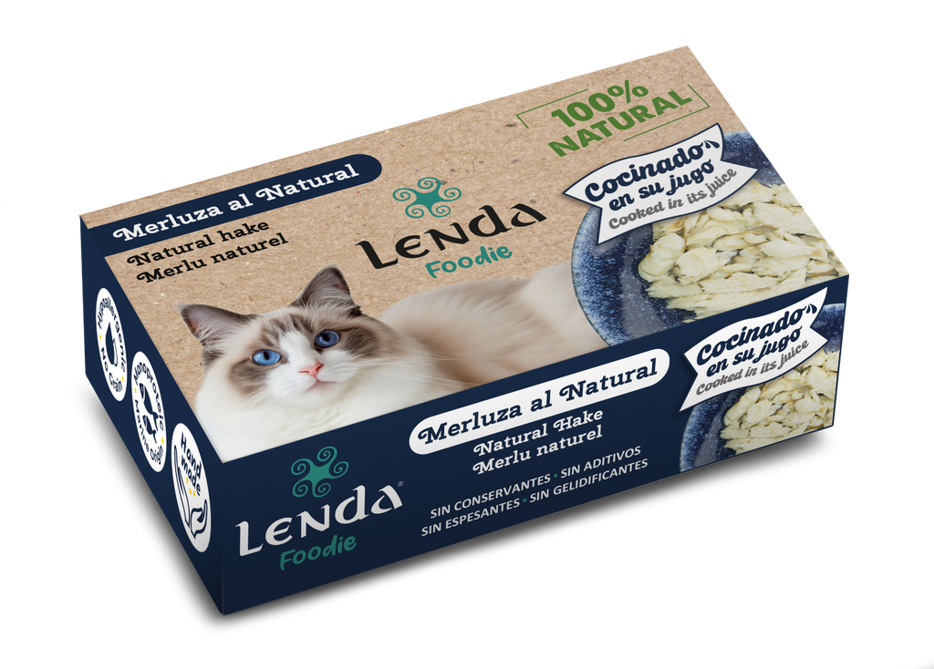 Emincés de merlu riche en jus - Aliment complémentaire Grain-free- Chat120g