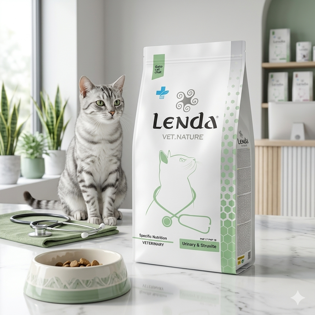 Spéciale croquette Vet Urinary-Struvite pour chat: 2kg