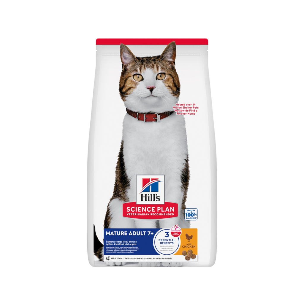 Hill’s Science Plan Chat Senior 7+ Poulet 1,5 kg