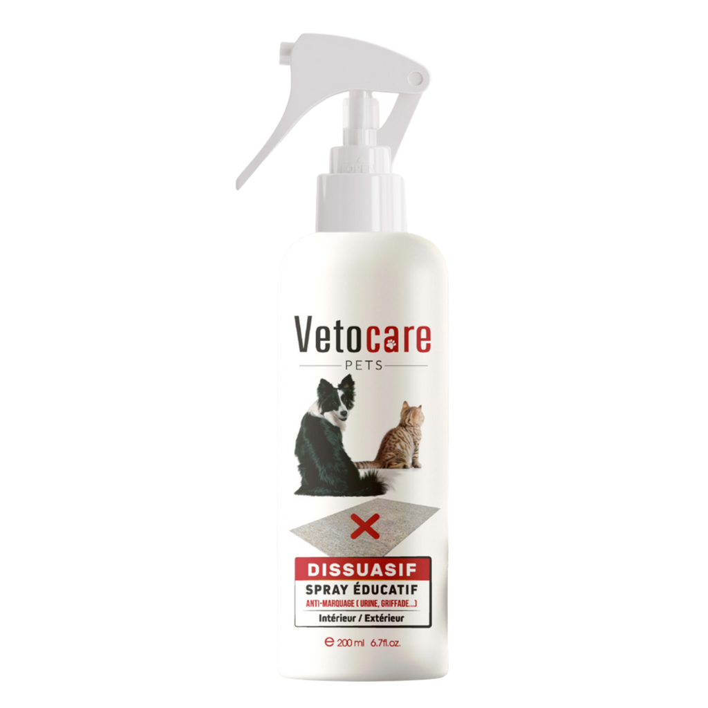 VetoCare Training & Repellent Spray for Dogs & Cats – Indoor/Outdoor – 200ml