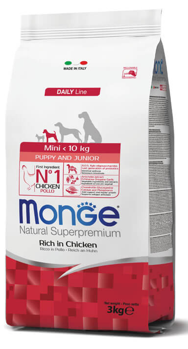 Monge Mini Puppy and Junior 800g
