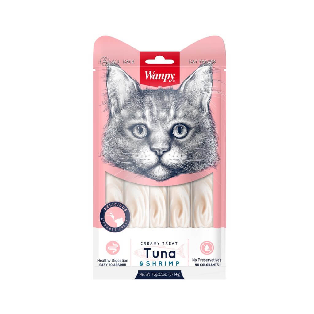 Wanpy Creamy Treat Tuna*5