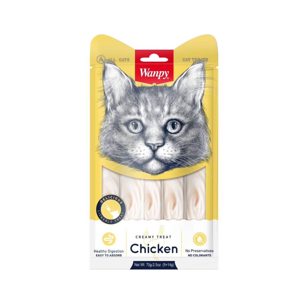 Wanpy Creamy Treat Poulet*5