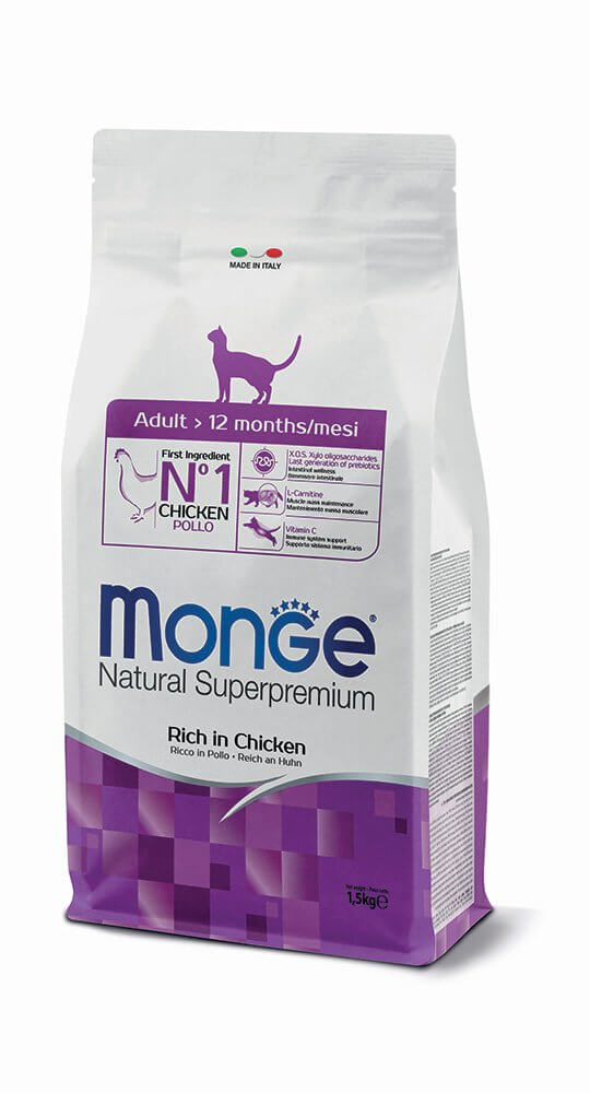 Monge Adult Natural Superpremium 400G/1.5Kg/10Kg