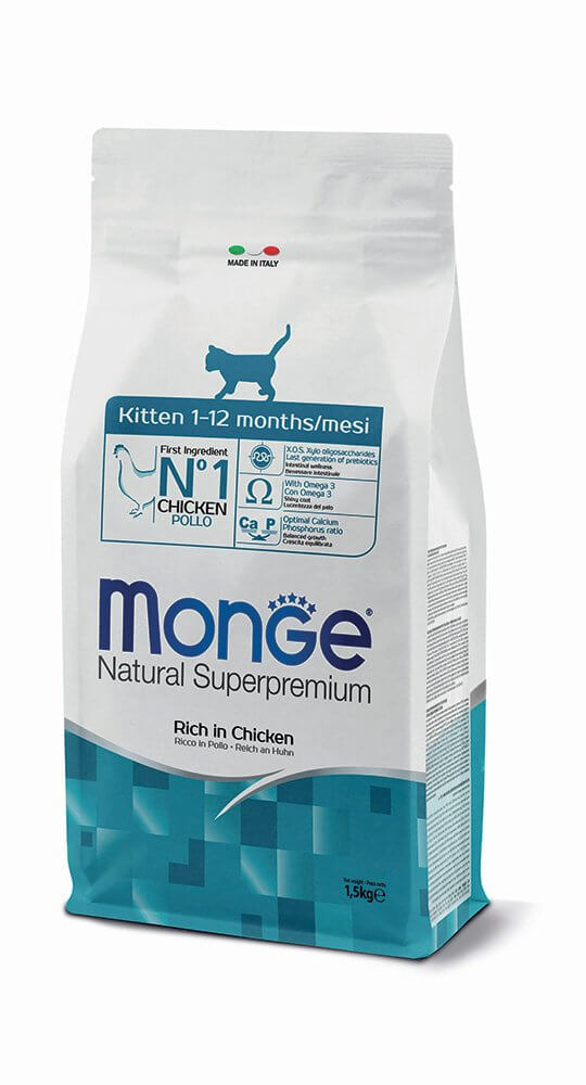 Monge Kitten Natural Superpremium 400G/1.5Kg