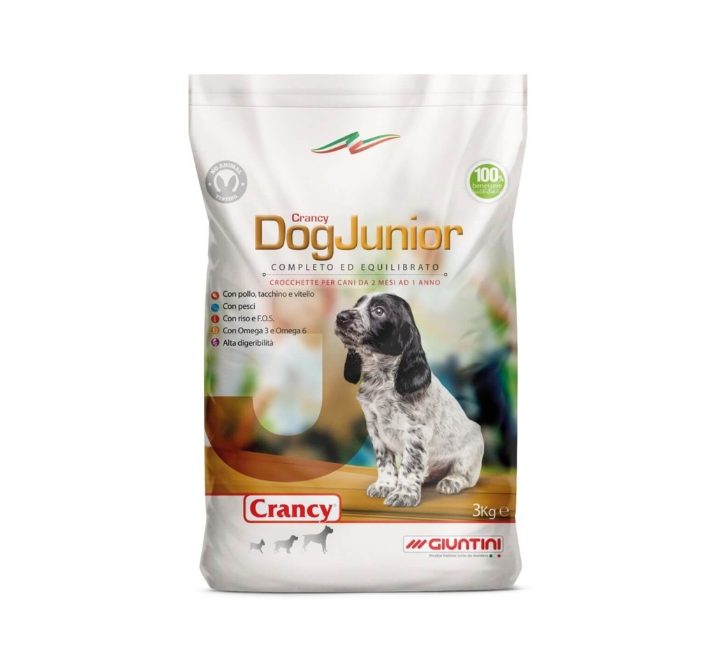 Crancy Dog Junior 3KG/10Kg