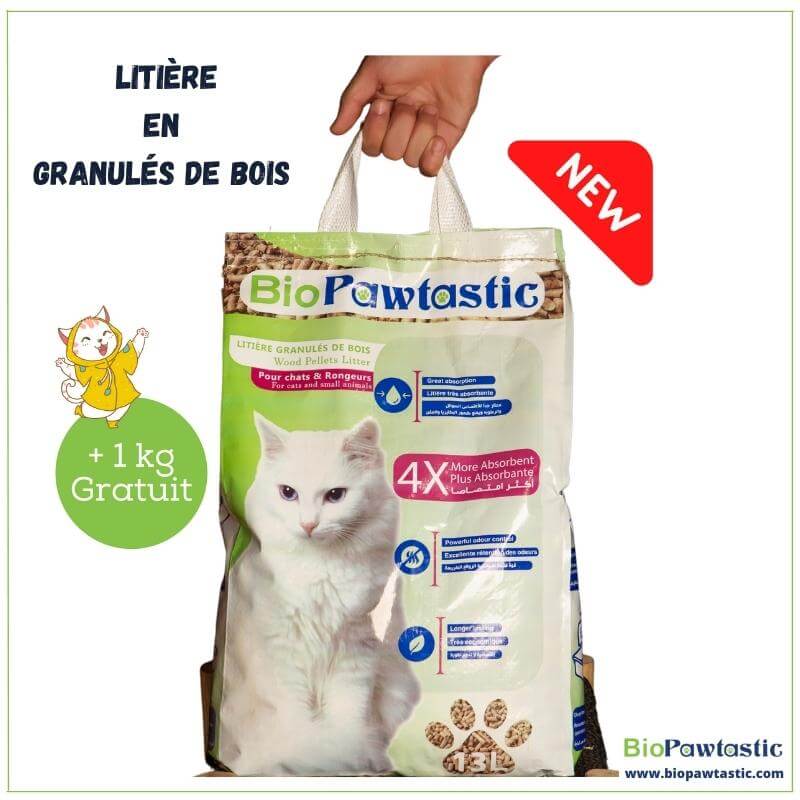 Litiére Bipawtastic 13L