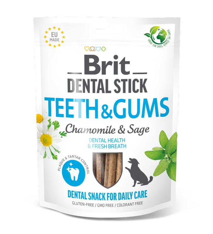 Brit Dental Stick Teeth & Gums Chamomile & Sage​