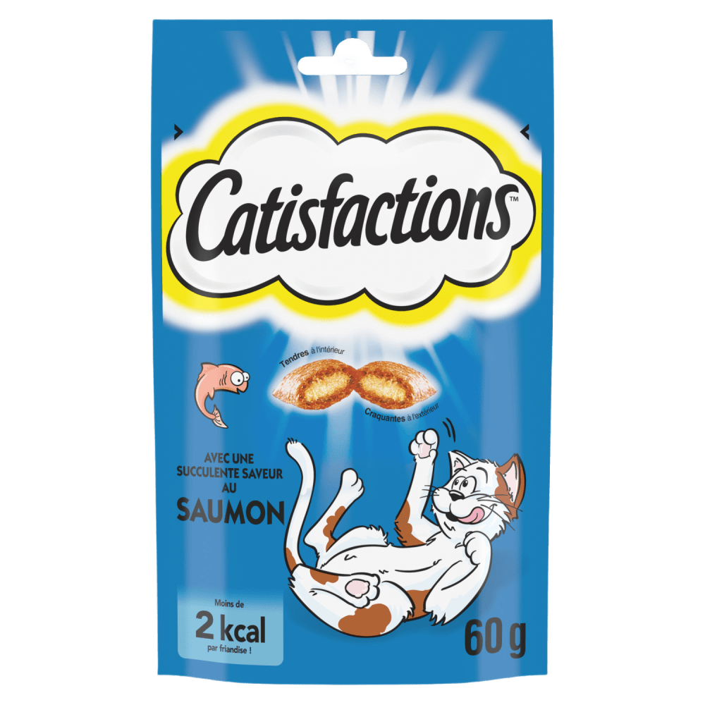 Catisfactions Saumon 60G