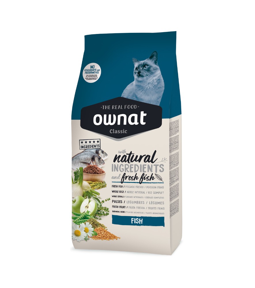 Ownat Classic Fish 400g/1.5Kg/4Kg