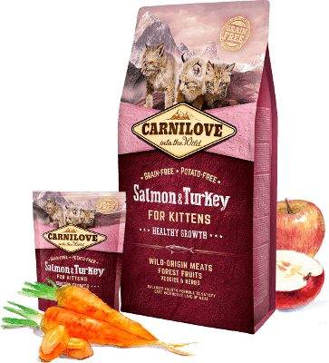 Carnilove Salmon§Turkey Kitten 400G/2Kg/6Kg