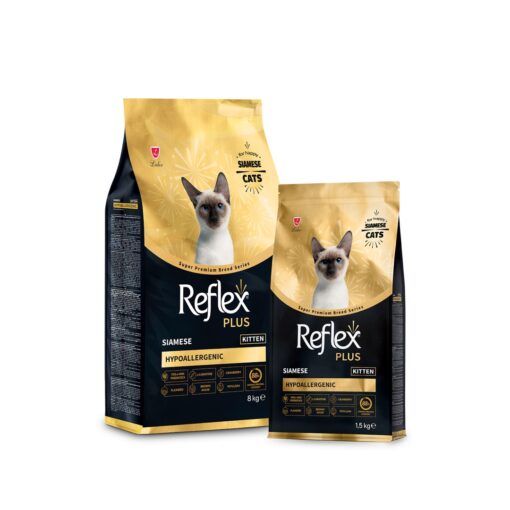 Reflex Plus Premium Kitten Siamois Poulet 1,5 Kg – Croquettes Chaton à Casablanca