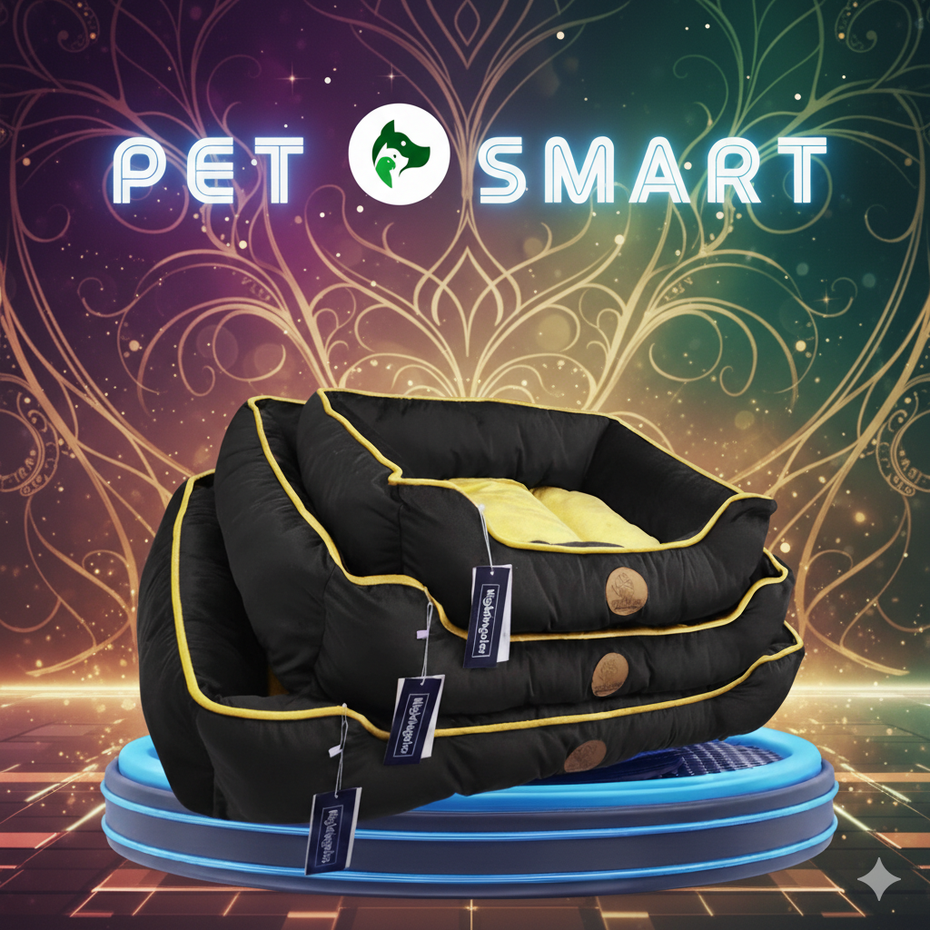 Pet One – Coussin Luxe Royal Confort pour Chiens et Chats | Panier Premium à Casablanca