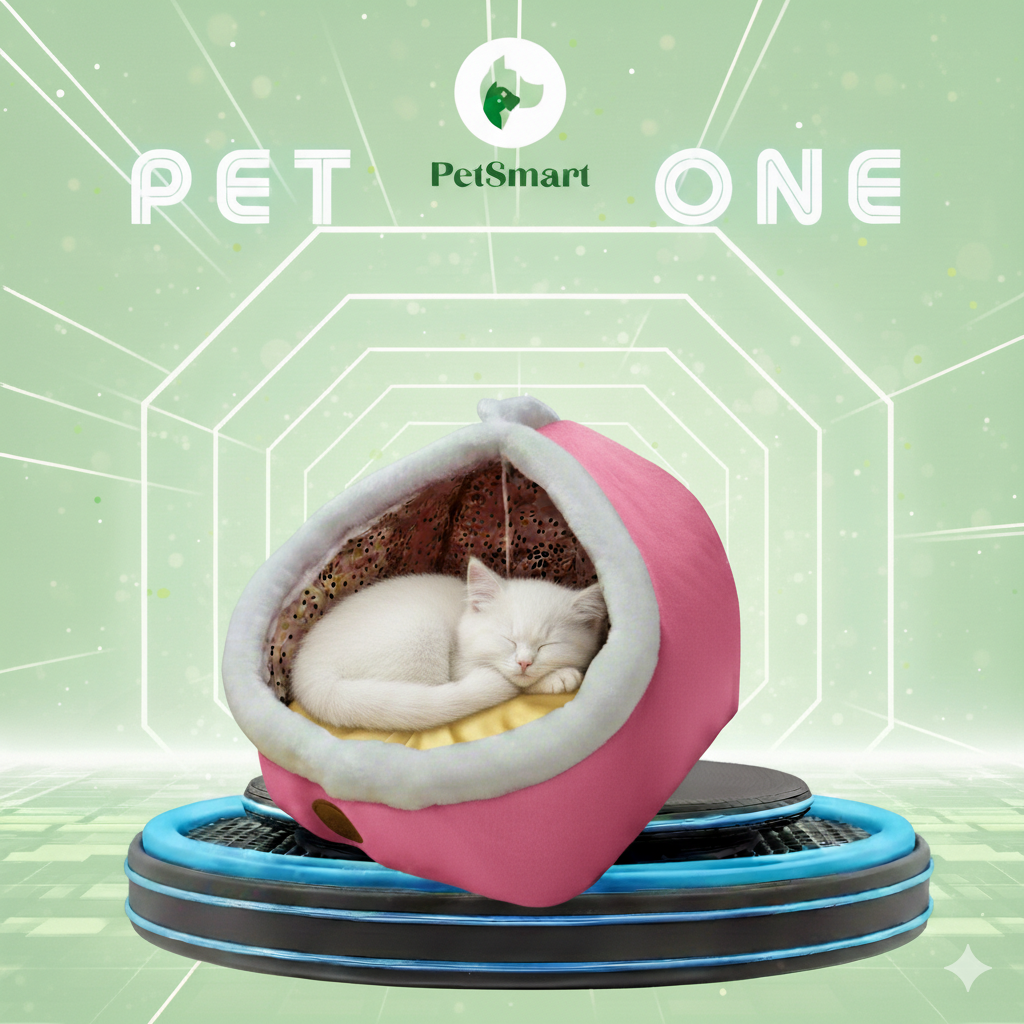 Pet One – Coussin Pantoufle Cocoon Ultra Confort pour Chiens et Chats | Panier Chaud à Casablanca