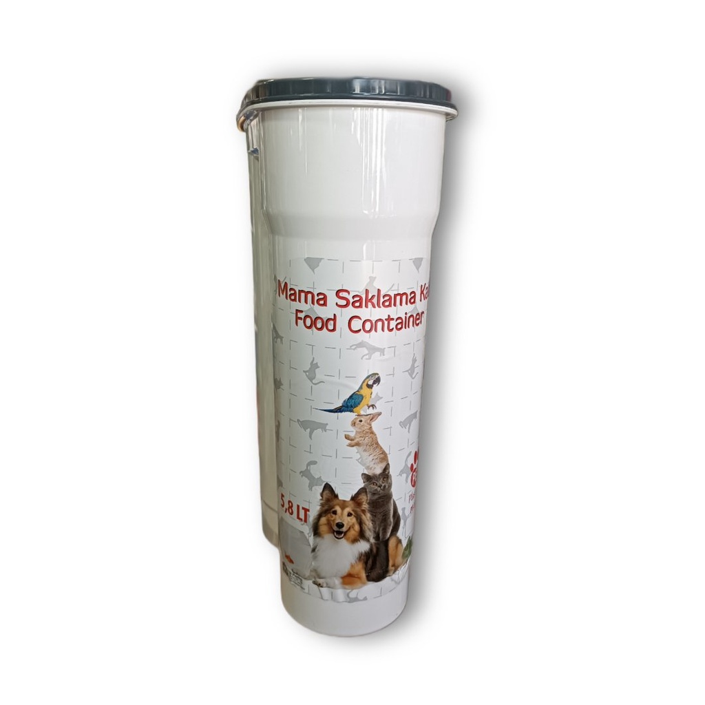 boite a conserve croquettes et sables toilette 5000 ml