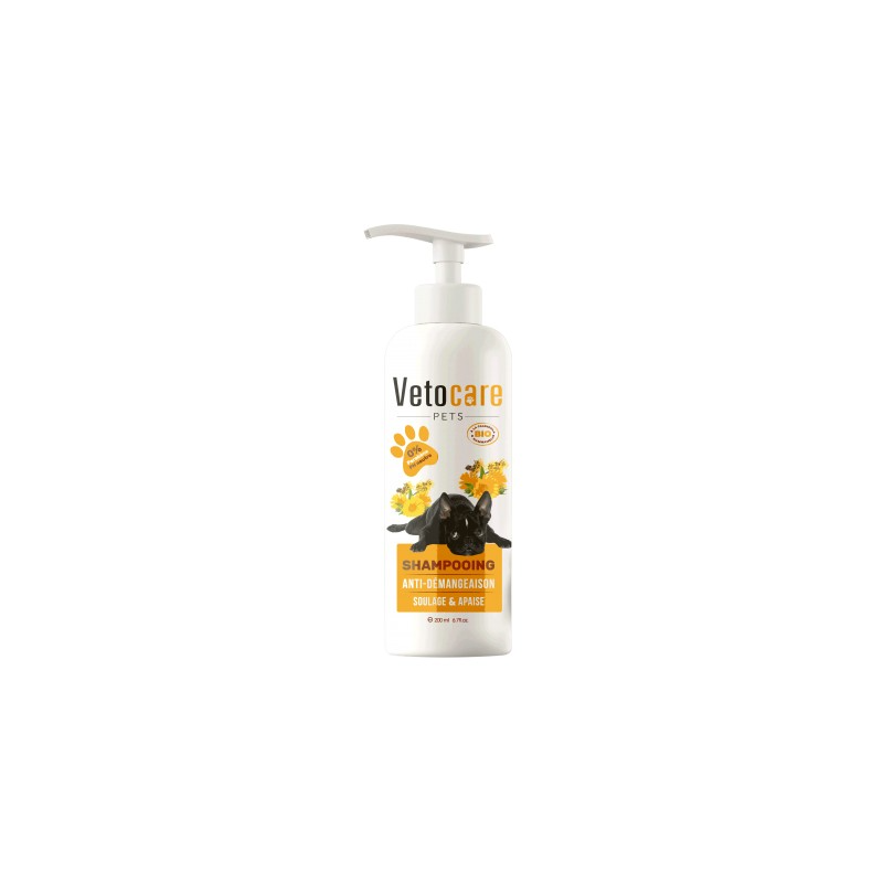 SHAMPOING POUR CHIEN – ANTI DÉMANGEAISON – 200ml