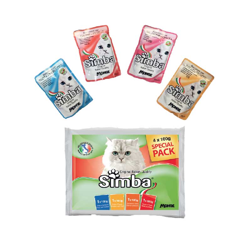 Simba Pochons 4x100g
