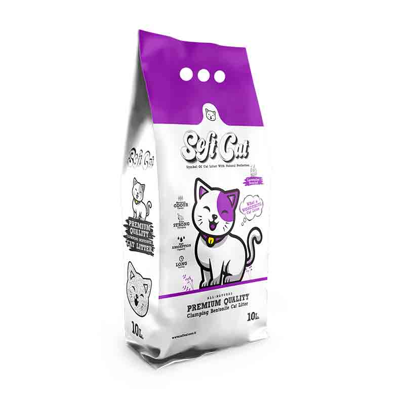 Soft Cat Litter 5L / 10L Lavander