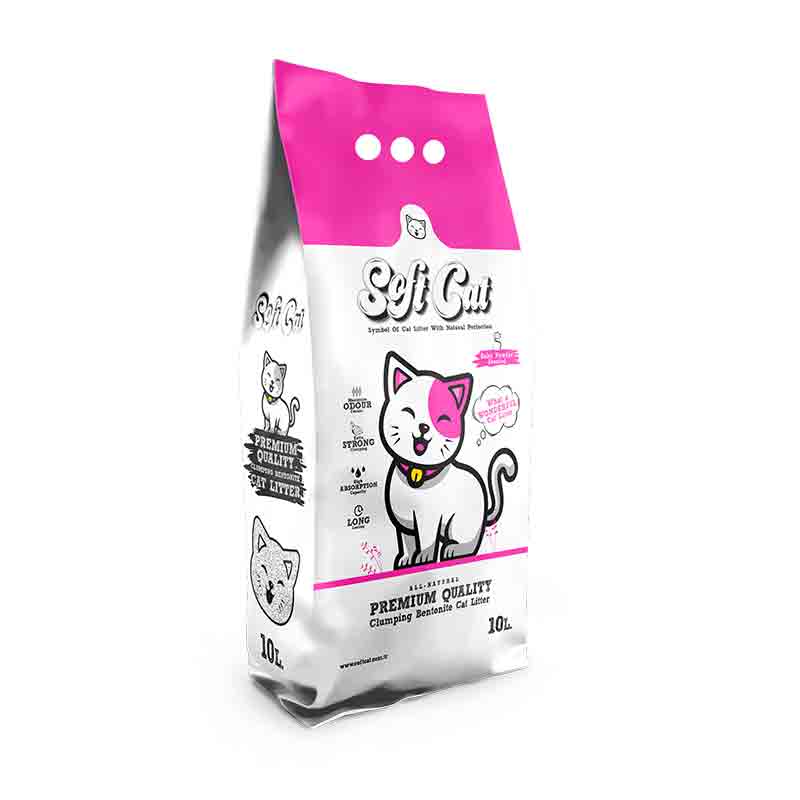 Soft Cat Litter 5L / 10L Baby Powder