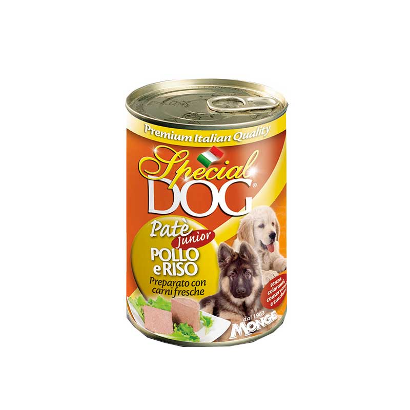 Special Dog Paté Junior en boite 400g