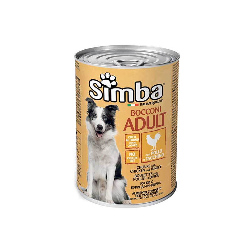 Simba Boulette Chien Poulet 415g