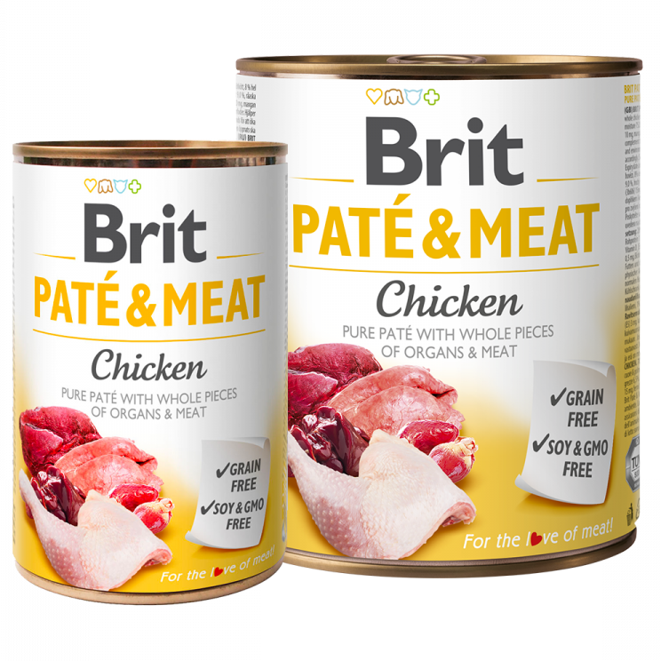 Brit Paté and Meat – Chicken (Poulet) 400g