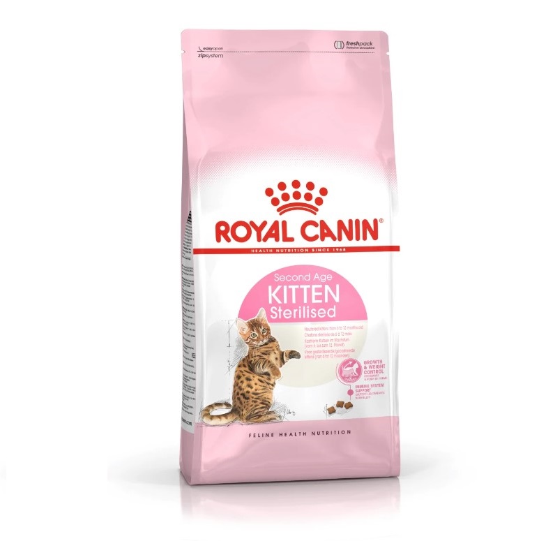 Royal Canin Kitten Sterilised 2kg – Croquettes Chaton Stérilisé à Casablanca