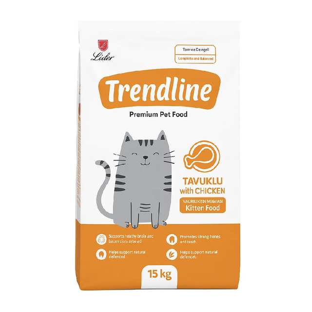 Trendline cat kitten chicken 15kg
