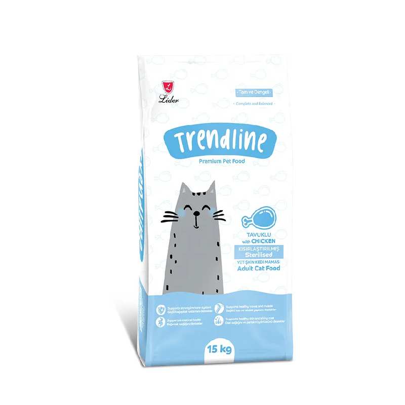 Trendline adult cat sterilised chicken 15kg