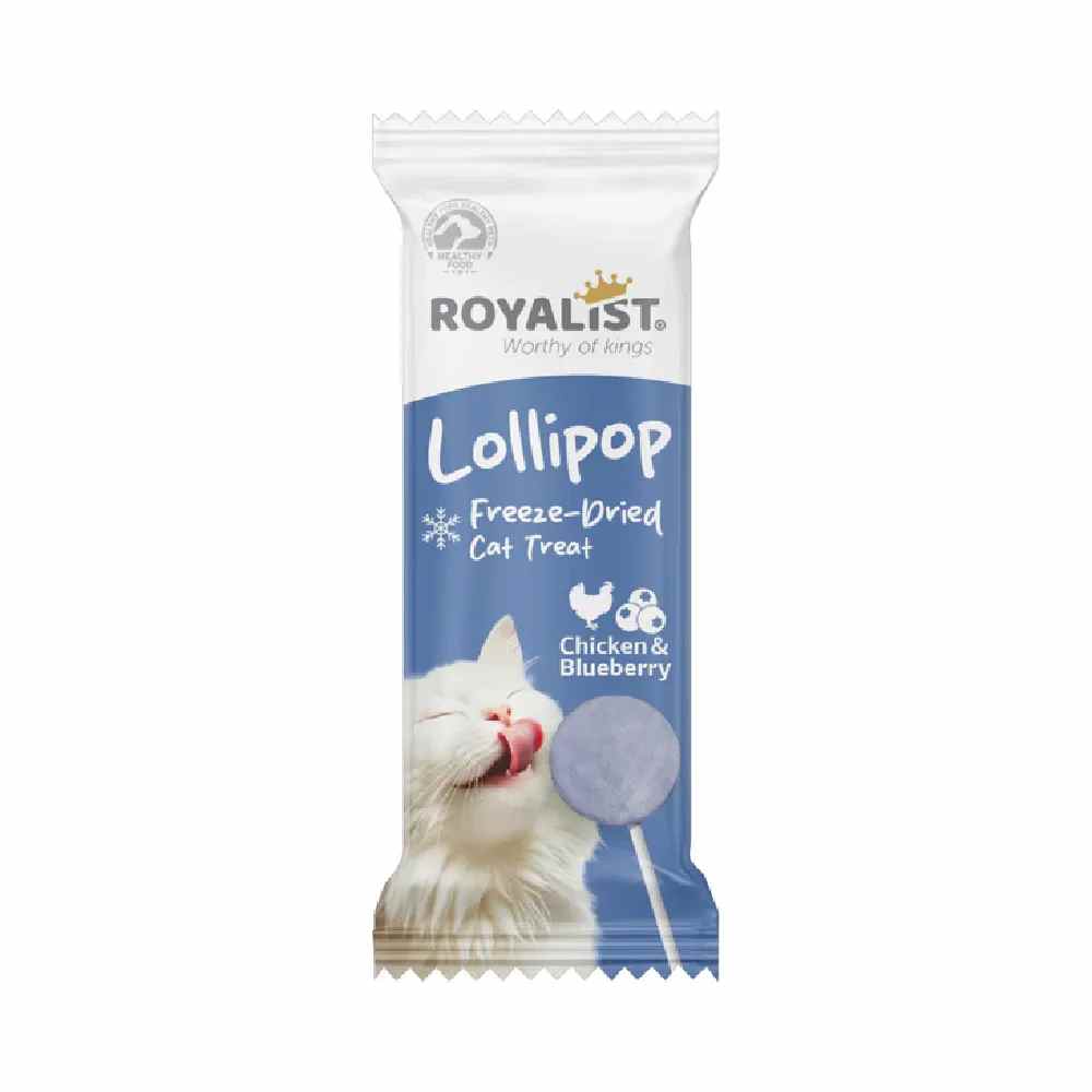Royalist lollipop chicken & blueberry