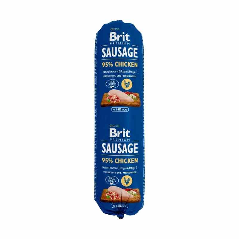 Brit sausage chicken dog 800g