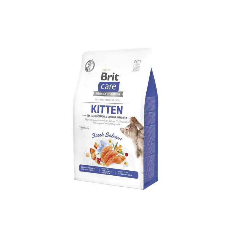 Brit kitten gentle digestion & strong immunity salmon 2kg